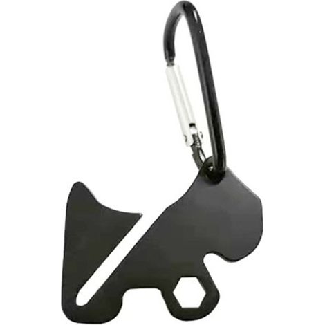 Clip de fixation pratique pour sacs à déjections canines, à suspendre et à utiliser en toute sécurité lors des promenades.-AquaForge (1/5)