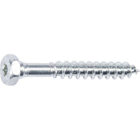 Schmid Schrauben Holzbauschrauben 8.0 x 60 mm TX 30 Dualkopf - 30 Stück Spanplattenschrauben & Holzbauschrauben