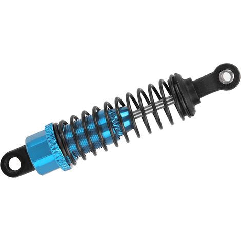 2 Pièces Amortisseurs Métalliques Bleus 70mm pour Voiture Télécommandée 1:16, Amortisseur RC (1/5)