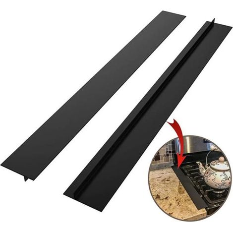Cache-Joint Silicone - Résistant Chaleur Jusqu'à 230 °C - Antidérapant - Pour Cuisinière Et Four - 53,3 cm (1/5)