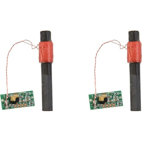 2 modules récepteurs WWVB 60 kHz à fréquence unique, module d'horloge radio, module récepteur DCF avec antenne (1/5)