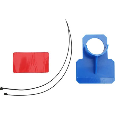 Support de tuyau de piscine en plastique, Support de 1.4 pouces avec attache de câble pour éviter les chutes (1/5)