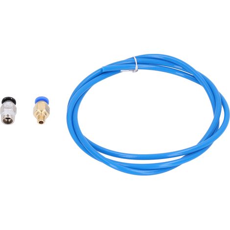 5 Tuyaux PTFE avec 20 Connecteurs Pneumatiques PC4-M6/M10 pour Filament Imprimante 3D 1.75mm - Kit d'Accessoires (1/5)