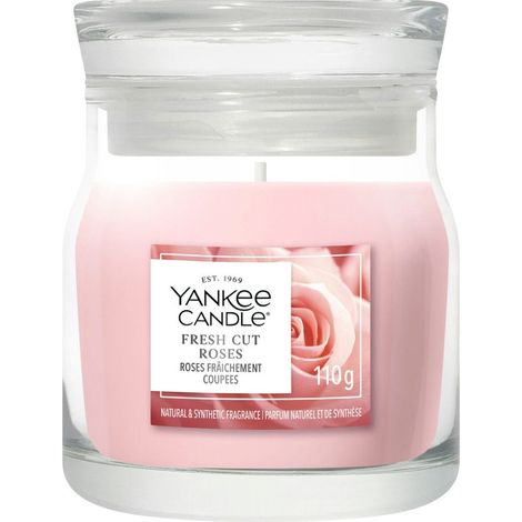 Candela Fresh Cut Roses 110g Rosa Yankee Candle