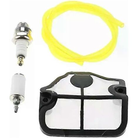 Kit carburateur, filtre à air et durite d'essence pour tronçonneuse Husqvarna 36, 41, 136, 137, 141 et 142 (1/5)