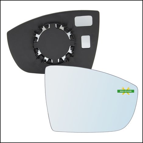 Piastra specchio retrovisore lato dx-passeggero per ford s-max i (wa6) dal 2006- (1/3)