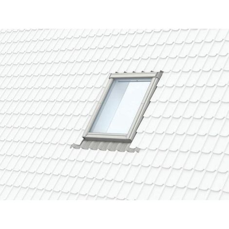 Raccord de remplacement à isolant Gris 78x118 cm VELUX tuile jusqu'à 120 mm de relief - EW MK06000 (1/2)