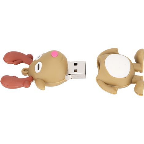 Clé USB 128G Sécurisée Design Noël Portable Élégant (1/5)