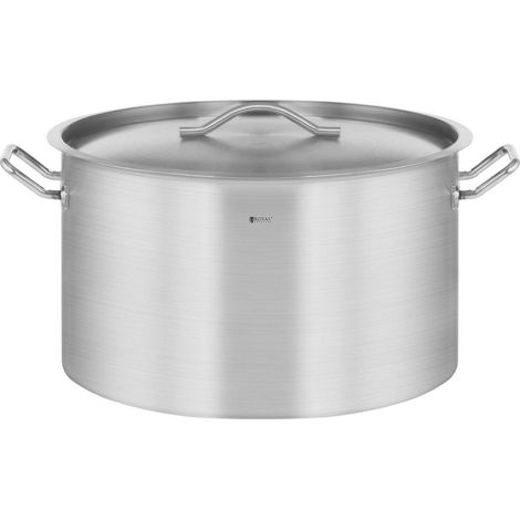 Casserole à induction 58 litres acier inoxydable (1/2)