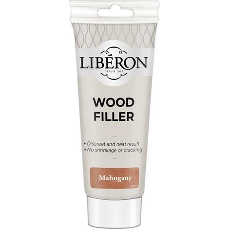 Liberon 126907 Wood Filler Mahogany 150ml LIBWFM125N (1/2)