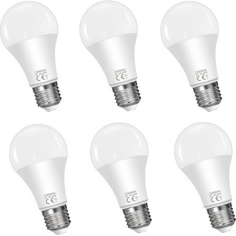 Lot de 6 Ampoule LED E27 13W Blanc Neutre 4000K, Équivalent 100W Incandescence, 3500lm, Ampoule Edison Gros Culot à Vis, AC 220V (1/4)