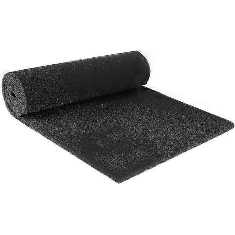 Filtre de climatisation extra-large et découpable - rouleau de préfiltre en mousse à charbon actif découpable pour purificateur d'air (1/5)