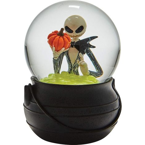 Boule à paillettes lumineuse L'Étrange Noël de Monsieur Jack (1/3)