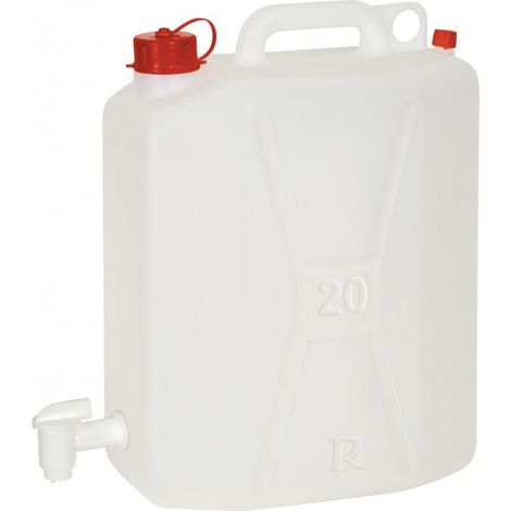 Bidone alimentare RIBIMEX 20L con rubinetto
