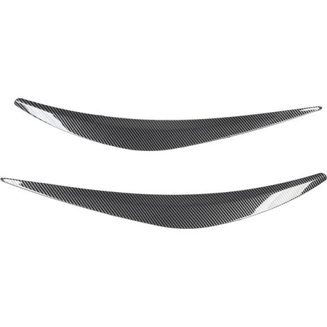 Jeffergarden Lot de 2 enjoliveurs de phares avant gauche et droit, résistants à la décoloration, style fibre de carbone, pour INFINITI Q50 (2014-2023) (1/5)