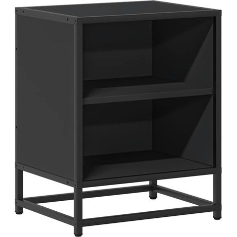 Maison Exclusive - Nachttisch Schwarz 40x31x50 cm Holzwerkstoff u