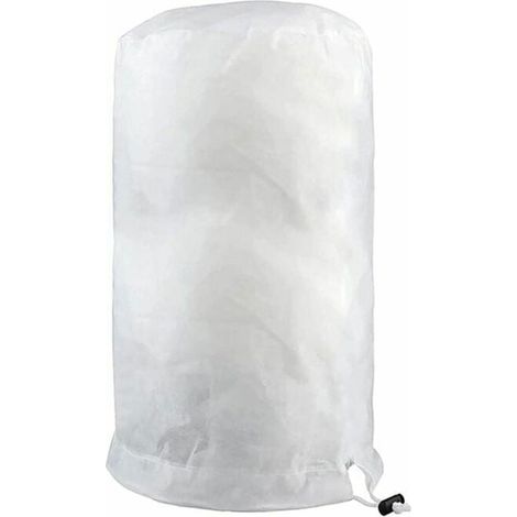 housses de protection pour plantes, sacs pour plantes d'hiver pour jardin, tissu non tissé (80×100(cm, blanc) (1/5)