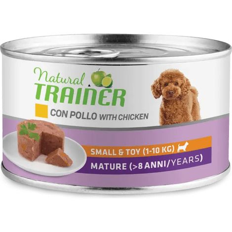 Trainer Natural Dog Mature Small & Toy Pollo - Lattina 150 Gr - (1/3)