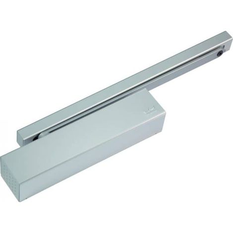 DORMAKABA Türschließer TS 93 B RF EN 2-5 silber mit Gleitschiene G-N Contur BC/ÖD + DC/SV, mit Rastfeststelleinheit (1/5)