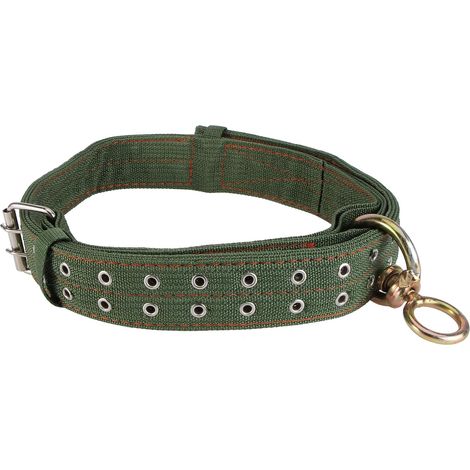 1pièce Collier Toile Renforcée pour Bovins Et Ovins Ajustable Et Durable Équipement Alimentation Sécurisé pour Bétail Moyen (1/5)