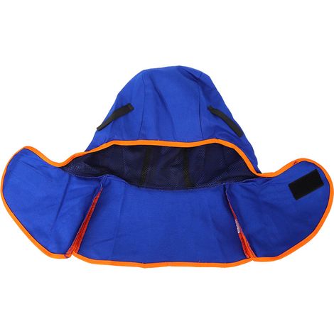 Casque de soudage électrique respirant, anti-poussière et ignifugé pour la nuque. (1/5)