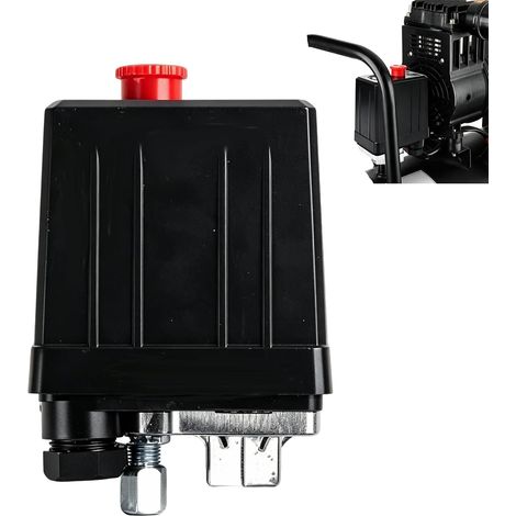 90125psi Commutateur de Commande de Pression, Soupape de Commande de Pressostat, Commutateur de Vanne de Pression du Pressostat, pour la Valve de Commande de Pompe de Compresseur d'Air (1/5)