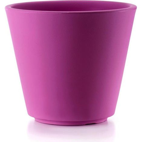 Vaso "Ribeira Essental" in plastica da esterno per fiori e piante -40 cm / Antracite (1/4)