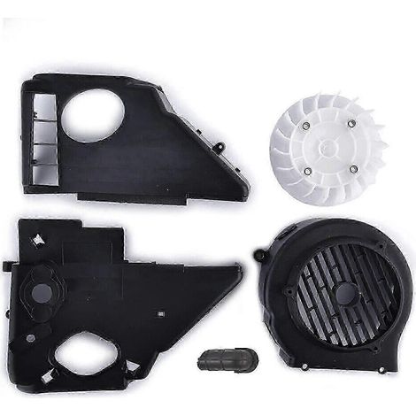 Kits complets de refroidissement par air pour moteur GY6 150cc avec ventilateur et couvercle pour scooter FK (1/5)