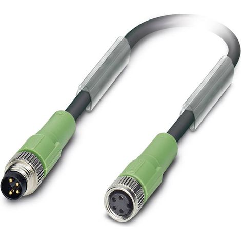 Câble pour capteurs/actionneurs Phoenix Contact SAC-4P-M 8MS/0,6-PUR/M 8FS 1682155 Contenu: 1 pc(s) (1/3)
