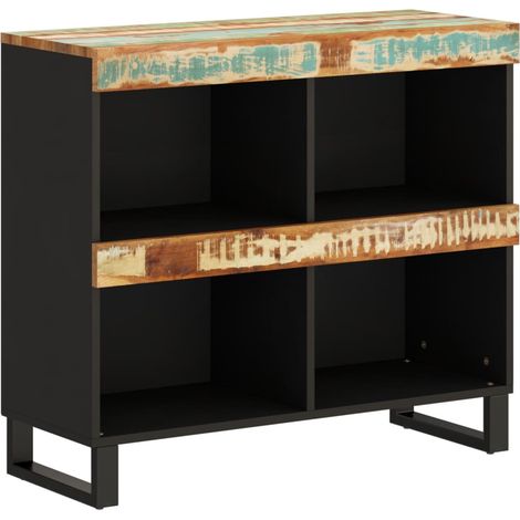 Buffet bas Commode salon,Armoire latérale 85x33x75 cm bois massif de récupération -76984 (1/5)