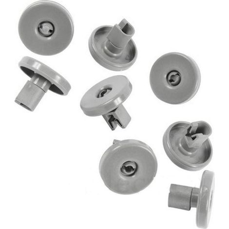 REX AEG ELECTROLUX KIT RUOTE 8 RUOTE CESTO INFERIORE LAVASTOVIGLIE  50286965004