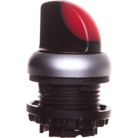 Interruptor de accionamiento de 2 posiciones, rojo, antirretorno M22-wlkv-R 284394
