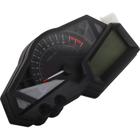 Compteur kilométrique LCD pour moto, indicateur de vitesse et de niveau de carburant, 15 000 tr/min, compatible avec NINJA 300 (1/5)