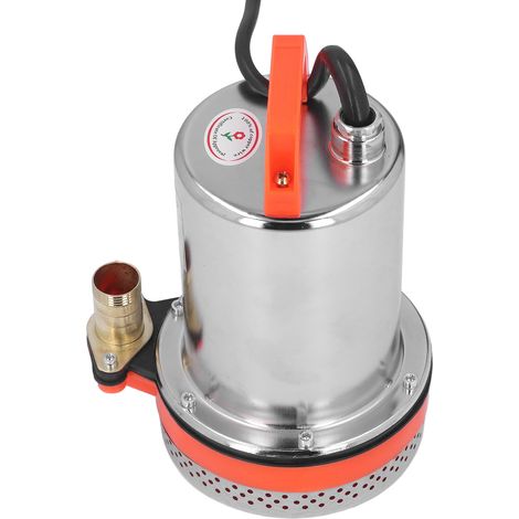 Gleichstrom-Tauchpumpe aus Edelstahl, Druckerhöhungspumpe für Landwirtschaft, Baustellen und Feldbewässerung, robuster Motor mit niedrigem Stromverbrauch. (1/5)