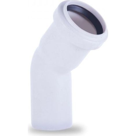 CODO DE PVC 32/45 PARA AGUAS RESIDUALES INTERNAS (1/2)
