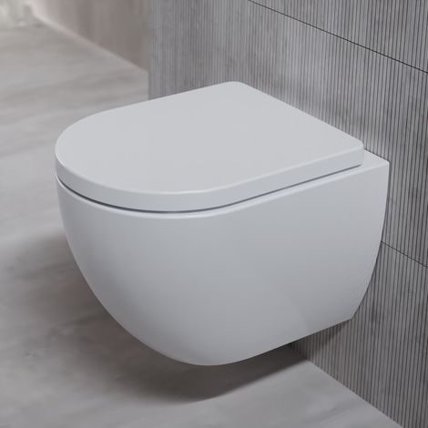 Steinberg Serie 710 TideFlow Plus Wand-WC, inklusive WC-Sitz mit (1/5)