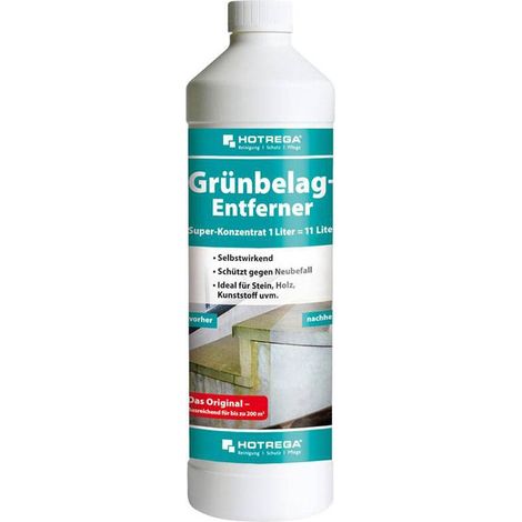 Hotrega Grünbelagentferner Super-Konzentrat 1 Ltr.
