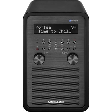Sangean DDR-60 Tischradio DAB+, DAB, UKW AUX, Bluetooth®, NFC Inkl. Fernbedienung, Weckfunktion Sch (1/5)
