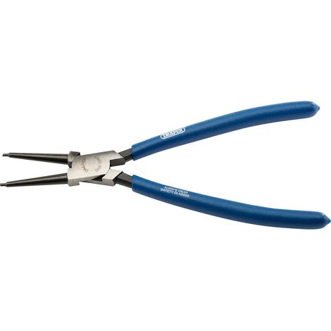 Draper 225mm Internal Circlip Pliers with Straight Tips – Heavy-Duty Internal Circlip Removal Tool (1/5)