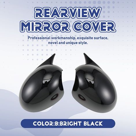 1 Paar Rückspiegelkappen für BMW MINI COOPER R55 R56 R57 R58 R60 (1/5)