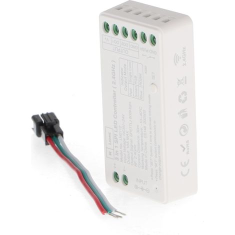Controller striscia Led 3 in 1 12-24V Monocolore + RGB + RGBW M LEDME (1/4)