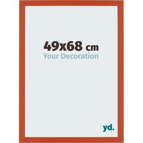 Cadre Puzzle 49x68 cm - Orange - MDF - Mura. (1/5)