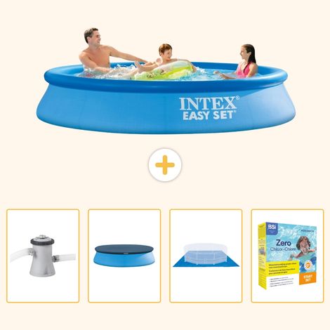 Intex Piscine Easy Set Ronde - 305x61 cm - 5-pièces S198 (1/5)