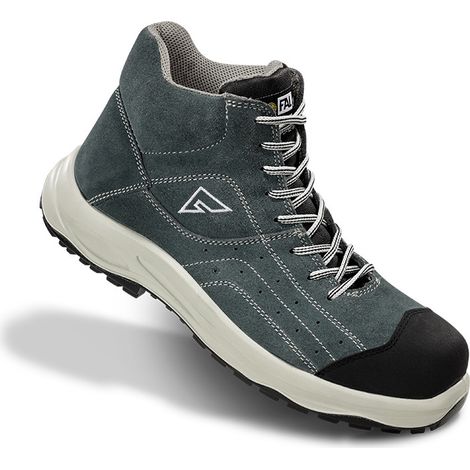 Bota de seguridad de piel serraje gris IR200 S1+SRC+CI+P EN 20345 FAL DUERO 45