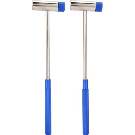 2 pièces Mini Marteau à Tête Ronde en Aluminium pour Réparation de Montres DIY
