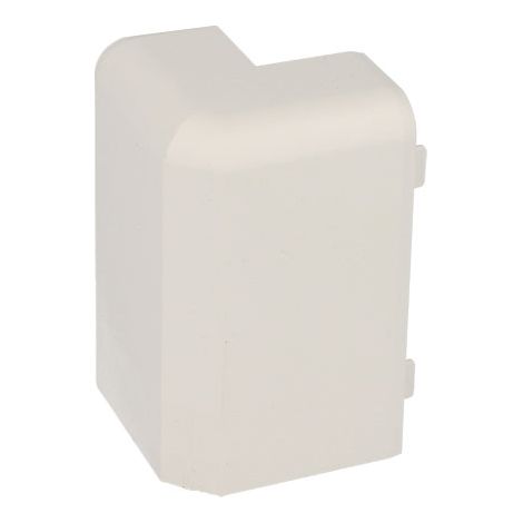 Angle extérieur pour plinthe PVC blanche 80 x 25 mm – Matériau PVC auto-extinguible – Finition parfaite pour goulotte électrique – Kopos (1/2)