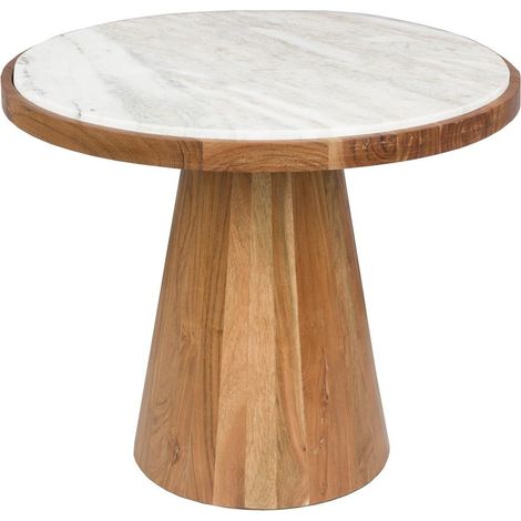 Table basse design, Table basse ronde Mees Bois en Wood, BOITE A DESIGN (1/5)