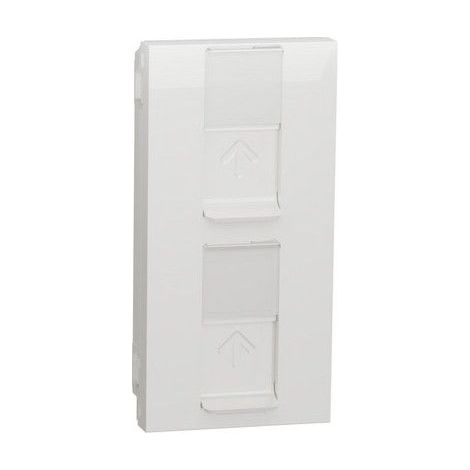 SCHNEIDER NU348218  Prise double UTP RJ45 polaire de catégorie 6