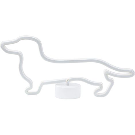 LED Neonlicht Hund FRANCIS Blau (1/5)