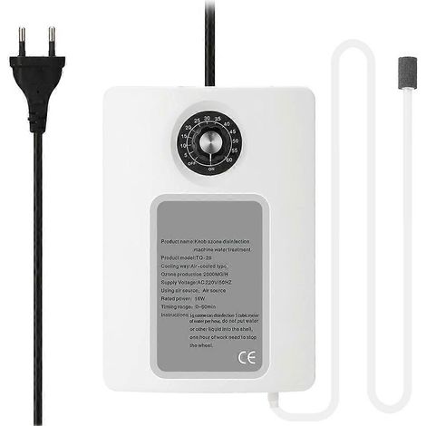 Active ozone générateur purificateur 2000Mg H air freshening eau fruit vegetable food ozone efficient ionizer prise UE (1/5)